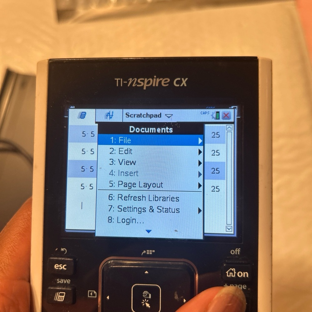 Texas Instruments TI Nspire CX Graphing Calculator Tested Color - Picture 6 of 12